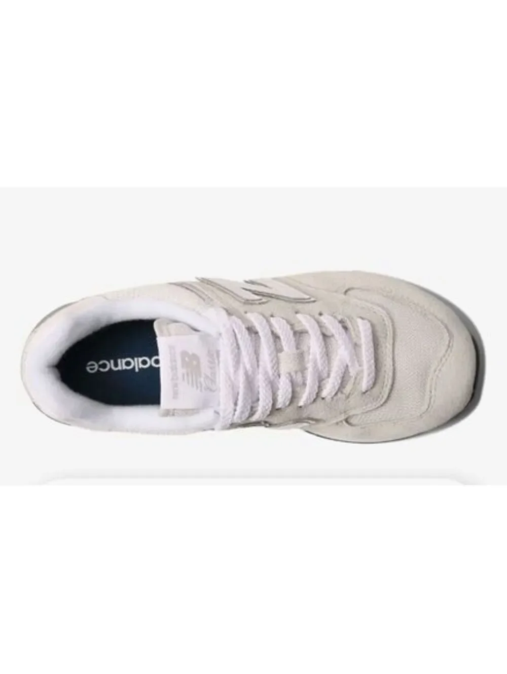 Size 10.5 men's Balance 574 Classic Beige Suede and Mesh Sneakers, Men's Size 9